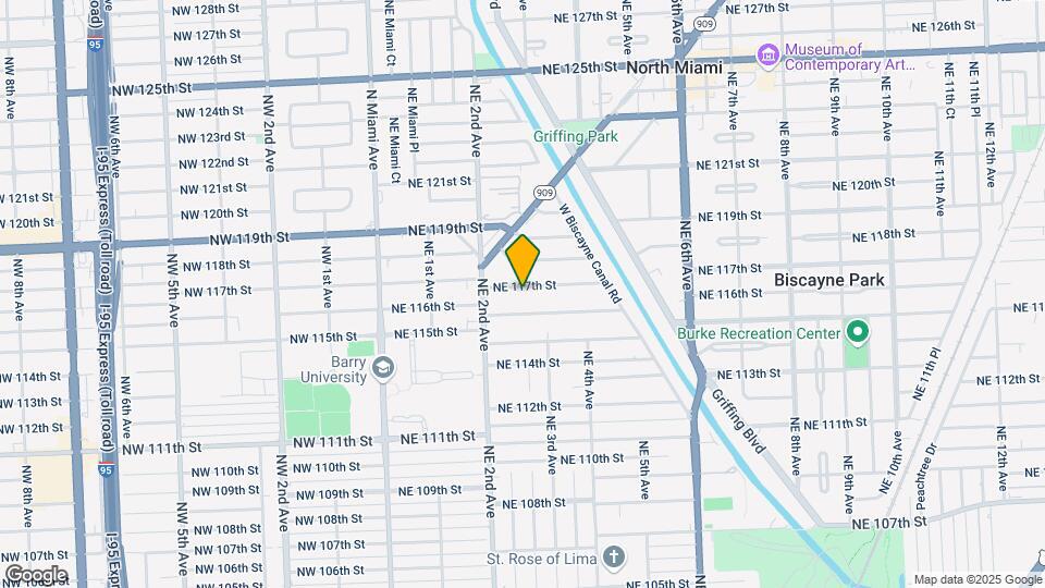 266 NE 117th St Map and Location Details