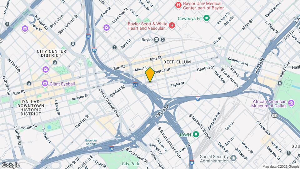 Adam Hats Lofts Mapa y Detalles de la Ubicación