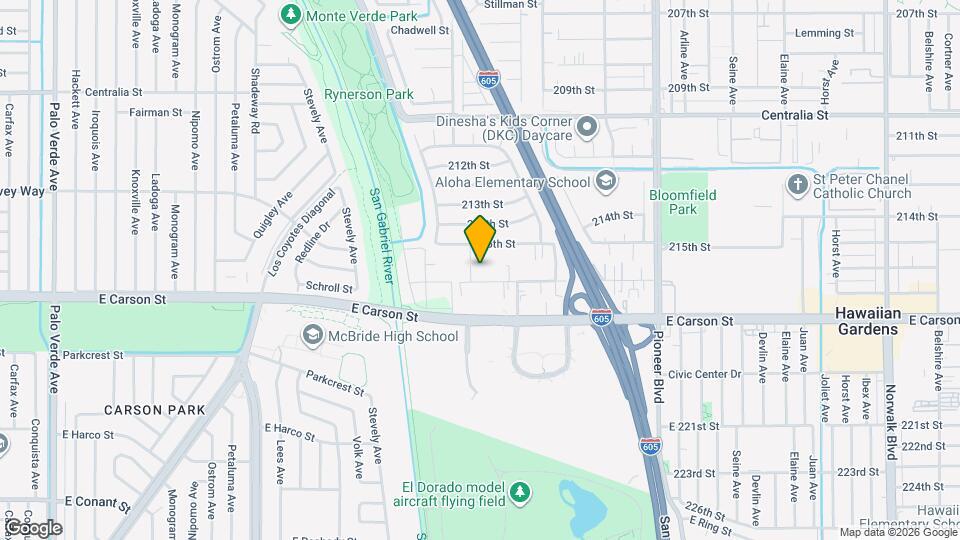 11435 216th St Map and Location Details