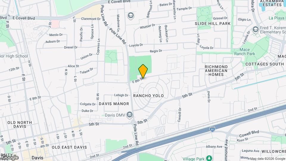 2042 E 8th St Map and Location Details