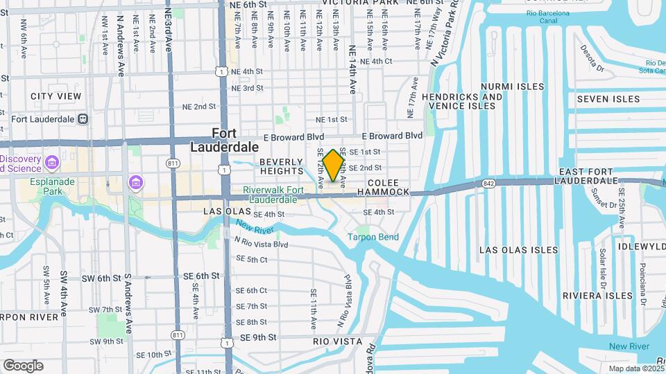 1212 SE 2nd Ct, Unit 405 Map and Location Details