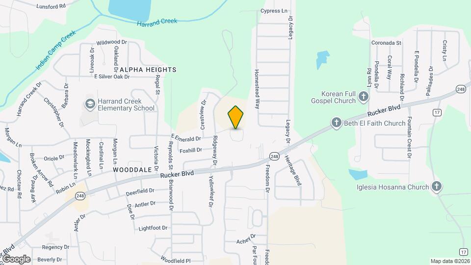 208 Foxchase Ln Map and Location Details