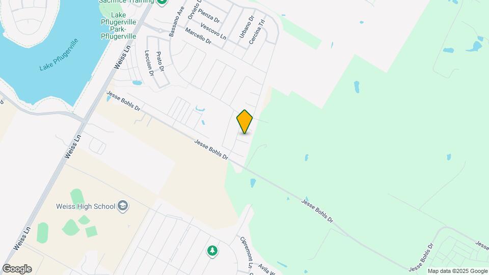 16808 Ponte Cv Map and Location Details