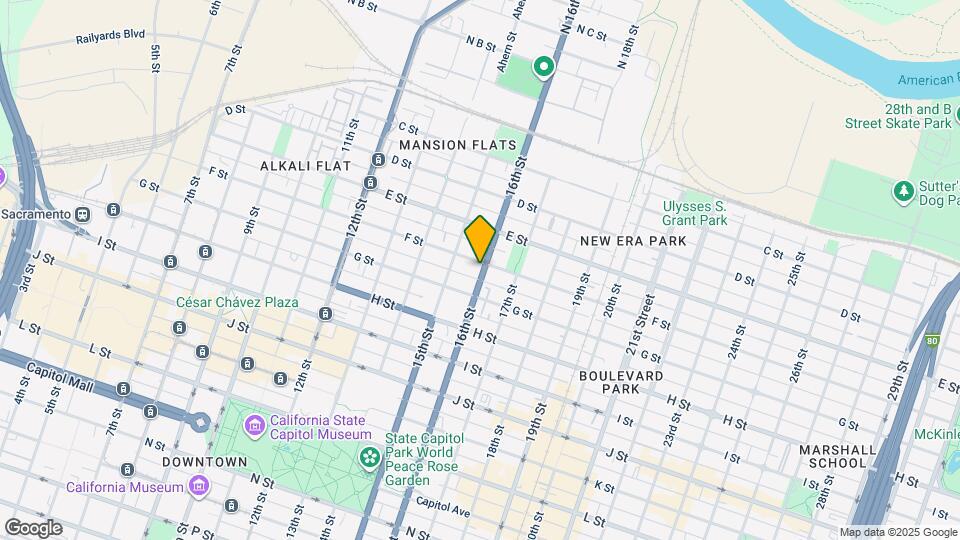 1530 F St Map and Location Details
