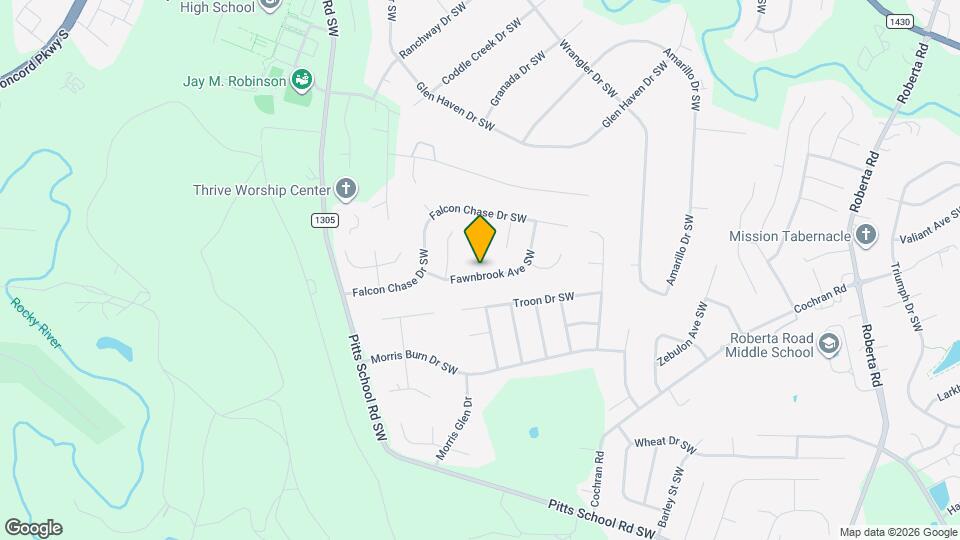 4438 Fawnbrook Ave SW Mapa y Detalles de la Ubicación