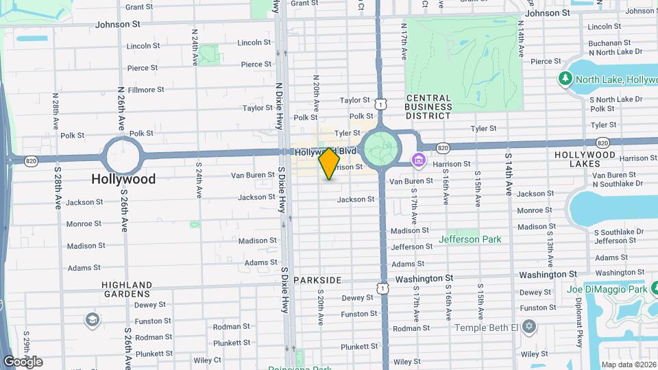 1940 Van Buren St, Unit 701 Map and Location Details