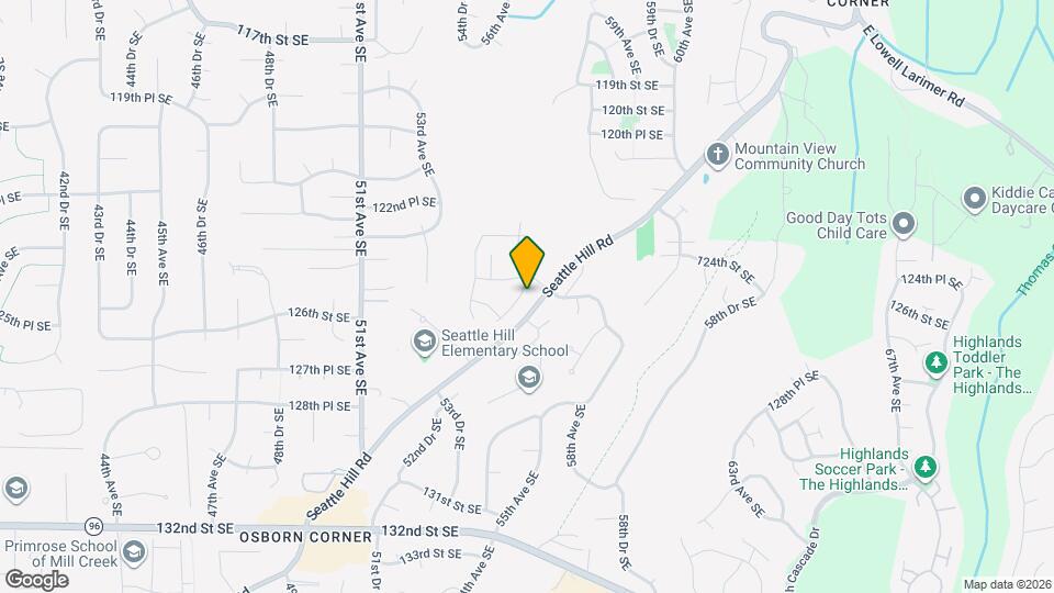 12507 55th Dr SE Map and Location Details