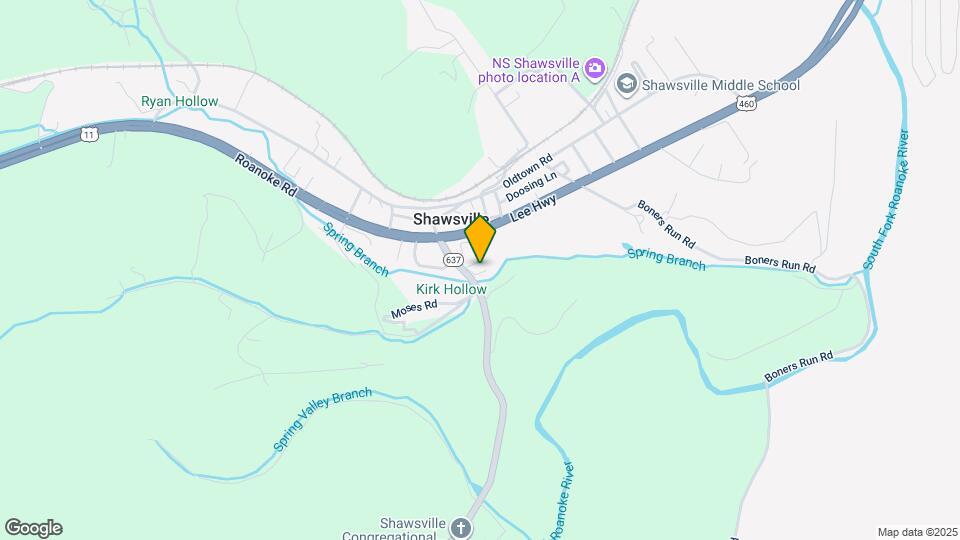 292 Alleghany Spring Rd Map and Location Details