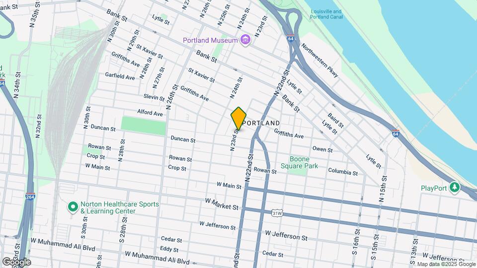 323 N 23rd St Map and Location Details