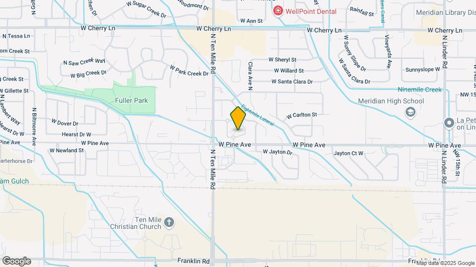3032 N Brandywine Ln Map and Location Details