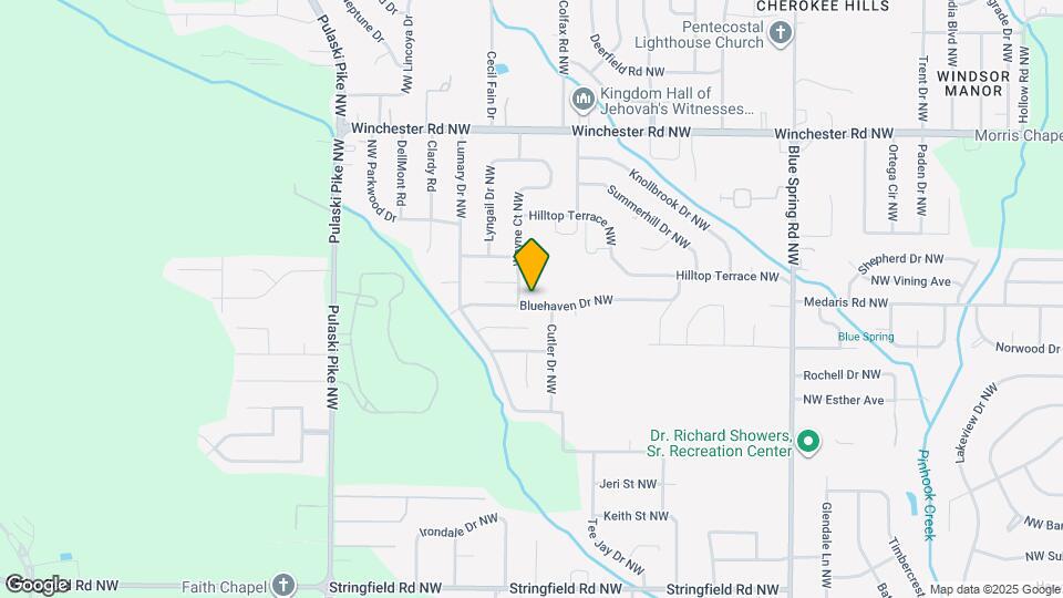 4740 Bluehaven Dr NW Map and Location Details