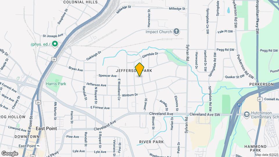 2541 Jewel St Map and Location Details