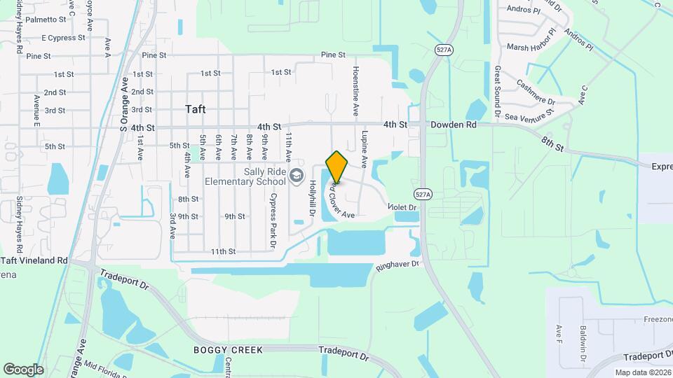 9743 Red Clover Ave Map and Location Details