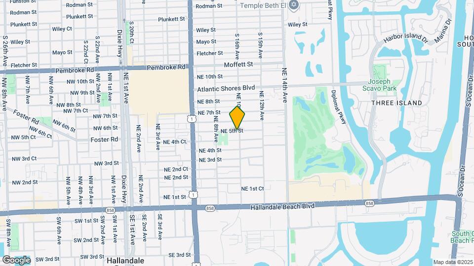 924 NE 5th St Map and Location Details