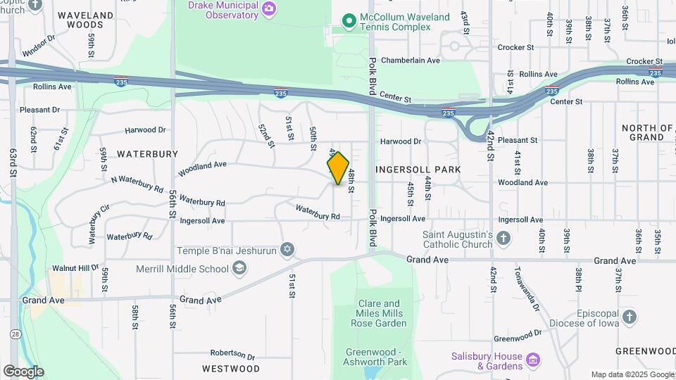 629 49th St Map and Location Details