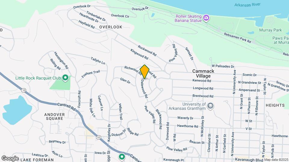 2915 Dalewood Rd Mapa y Detalles de la Ubicación