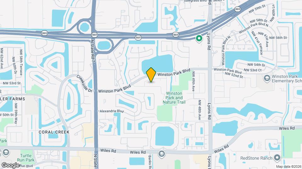 5215 NW 51st Ct Mapa y Detalles de la Ubicación