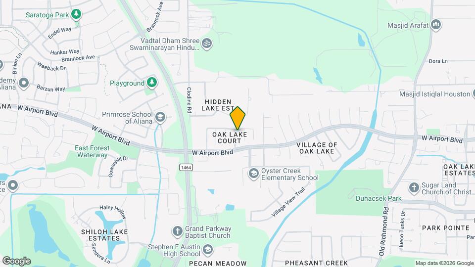 16311 Yabbie Dr Map and Location Details