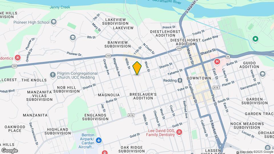 2045 Shasta St Mapa y Detalles de la Ubicación