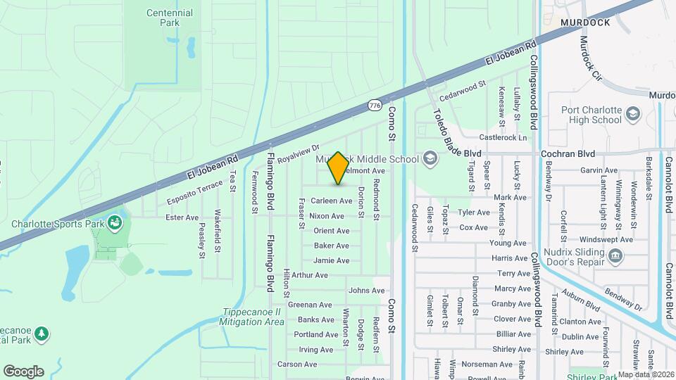 17133 Thompson ave Map and Location Details