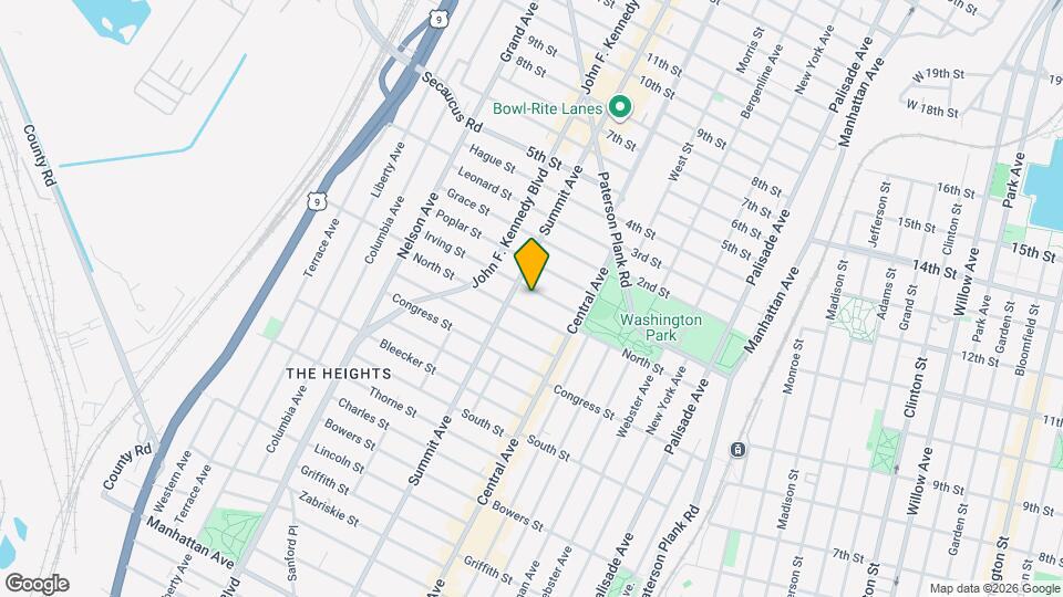 41 Irving St Map and Location Details