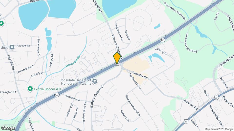 6873 Peachtree Blvd Map and Location Details