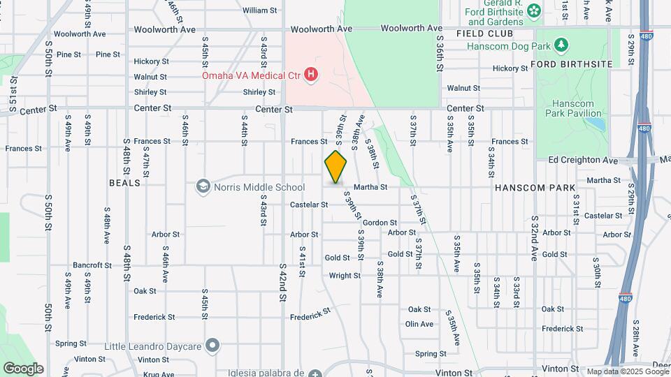 3929 Martha St Map and Location Details