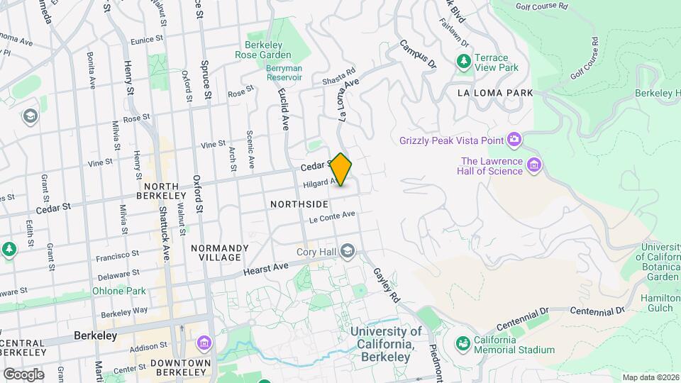 2627 Virginia St Map and Location Details