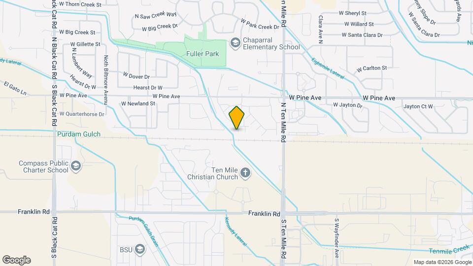 3553 W Newland St Map and Location Details