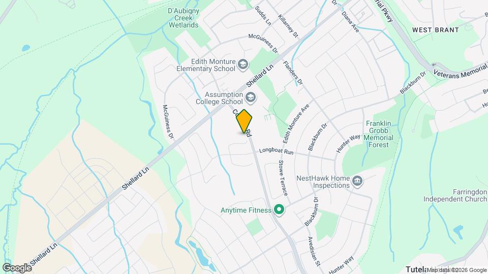 54 Butcher Cres Map and Location Details