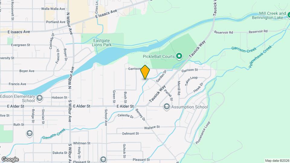 2012-2014 Parish St Map and Location Details