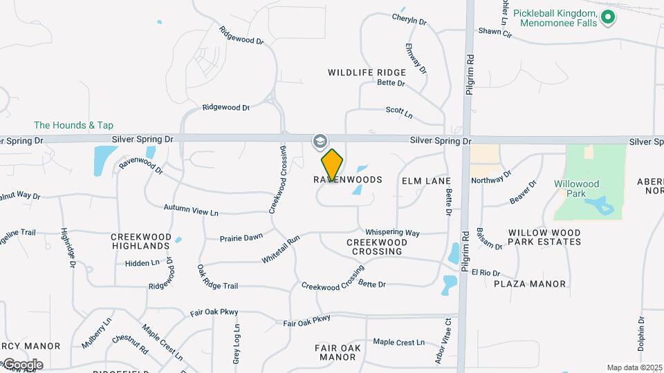 W162N5492 Westwind Dr Map and Location Details