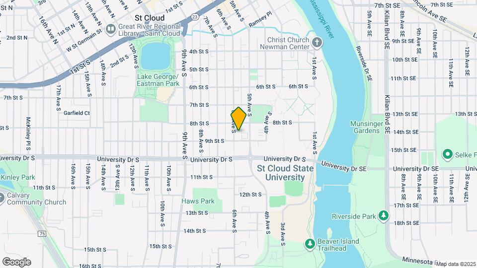 814 6th Ave S Map and Location Details