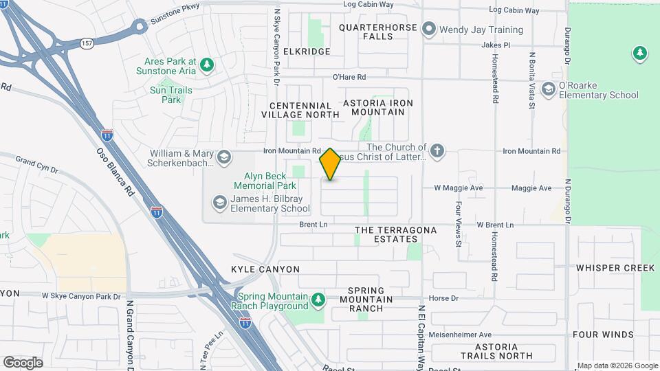 9052 W Wolf Dancer Ave Mapa y Detalles de la Ubicación