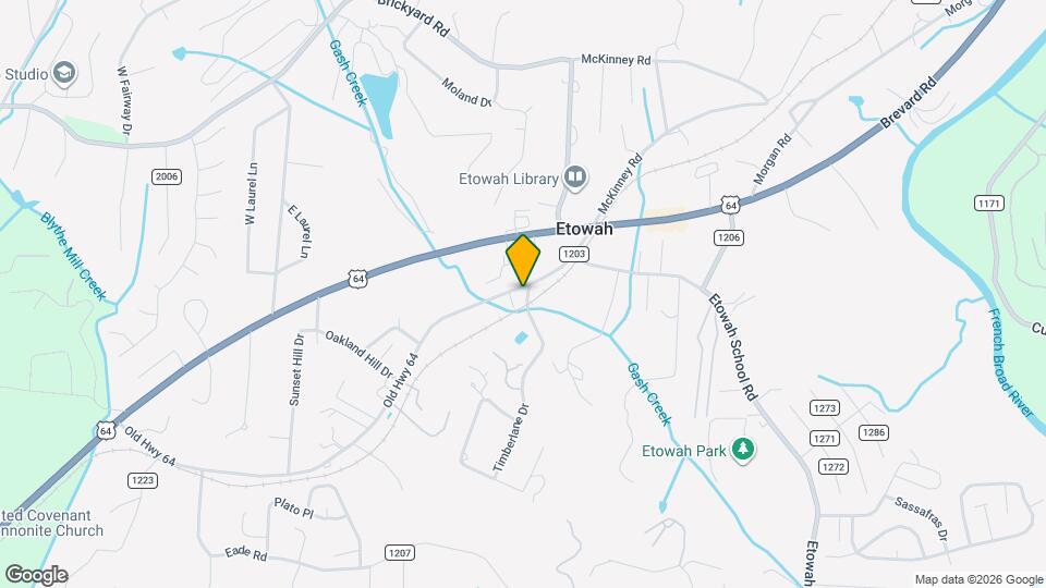 215 Old Hwy 64 Map and Location Details