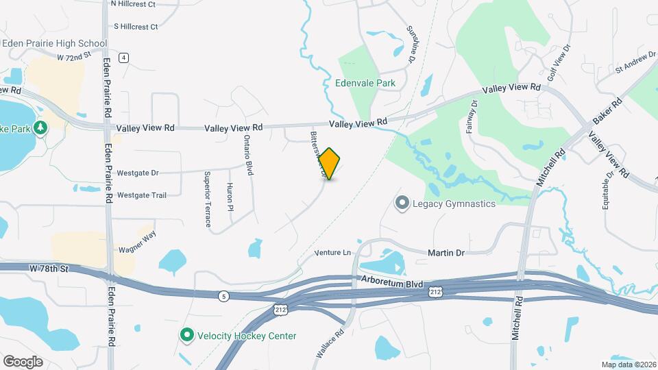 7535 Bittersweet Dr Map and Location Details