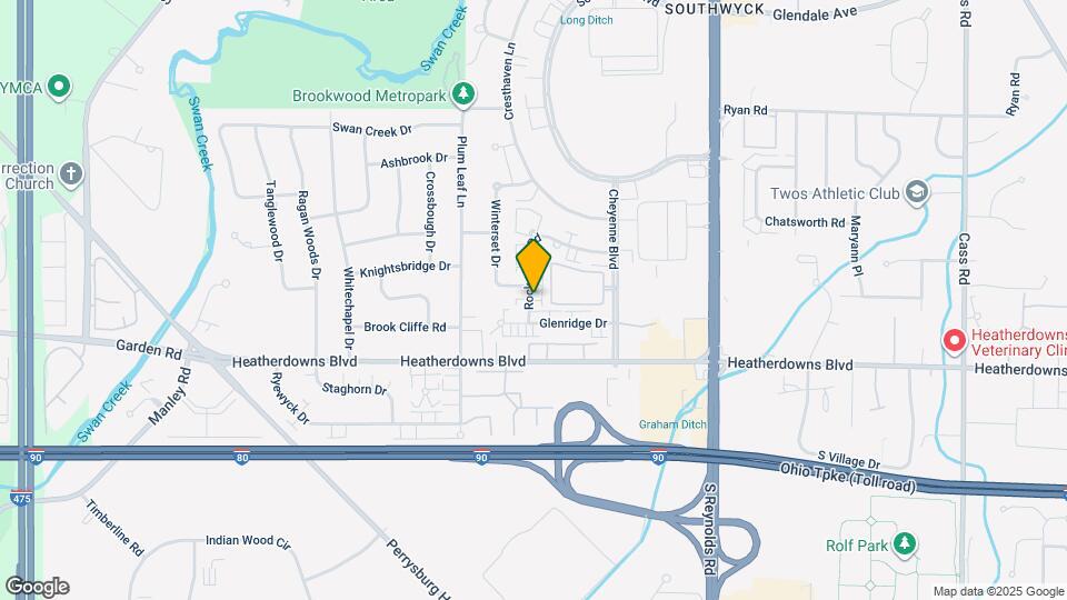 2403 Rockspring Rd Map and Location Details