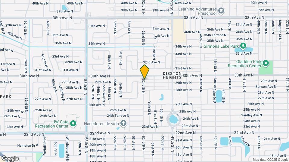 2901 52nd St N Map and Location Details