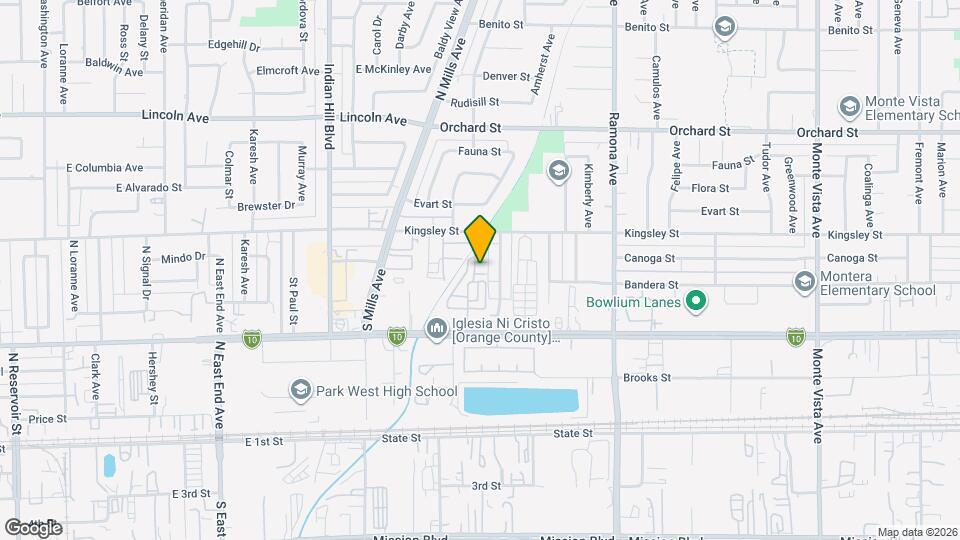 4230 Vía Angelo Map and Location Details