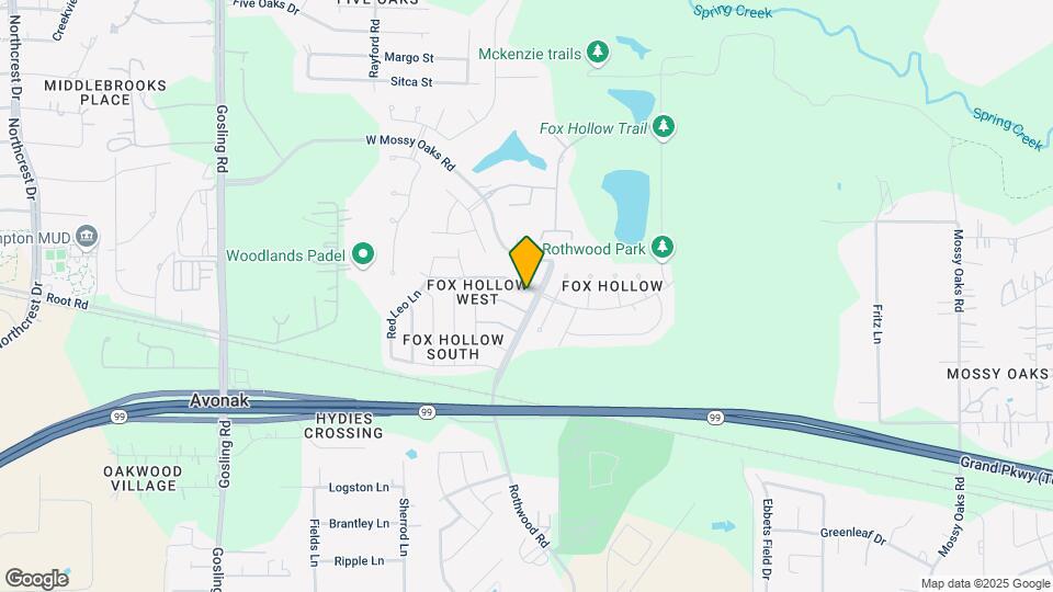 4907 Fox Hollow Blvd Map and Location Details