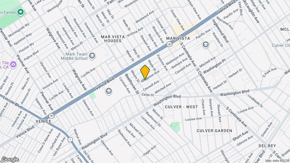 12760 Matteson Ave Map and Location Details