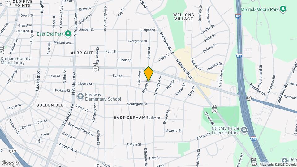 1500 Lathrop St Mapa y Detalles de la Ubicación