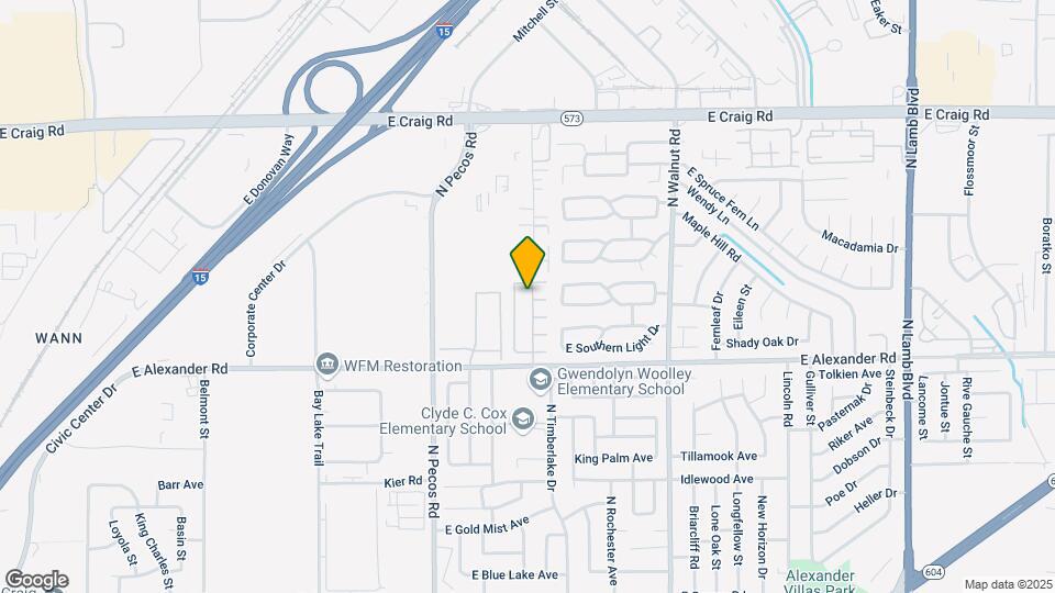 4111 Halfmoon Bay Dr Map and Location Details