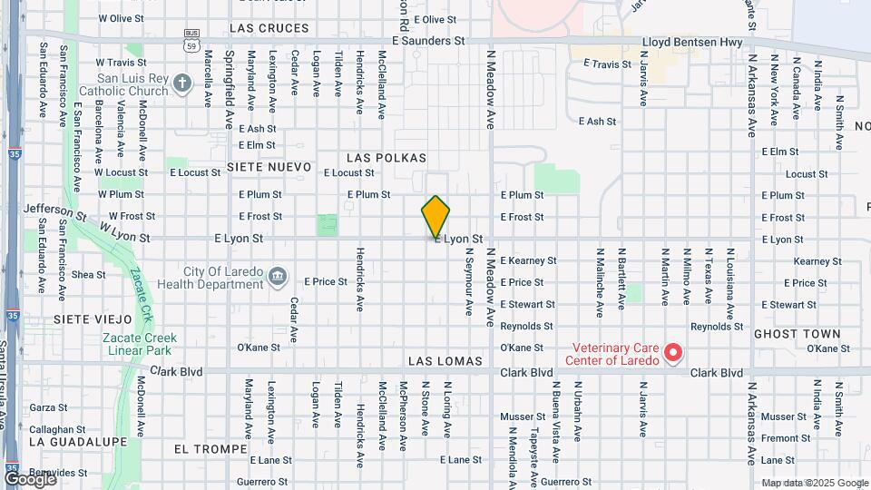 1309 E Lyon St, Unit 1 Map and Location Details