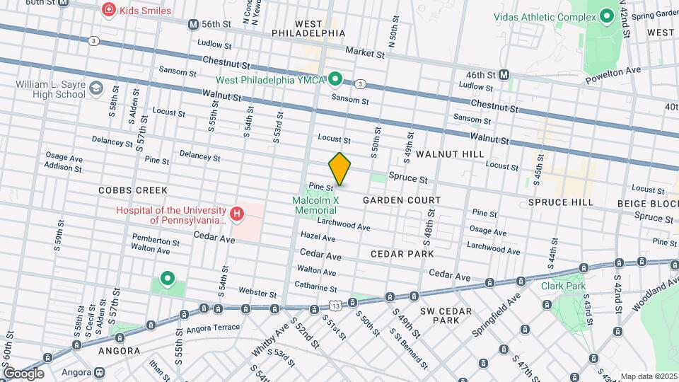 401 S 51st St Mapa y Detalles de la Ubicación
