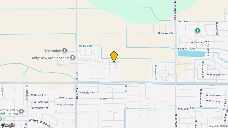 4613 W Flagstaff Ave Map and Location Details