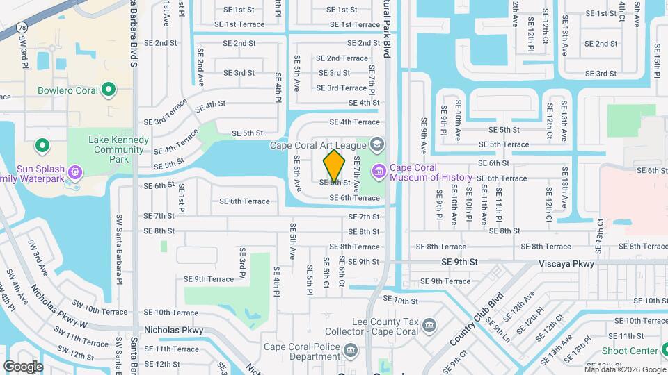 528 SE 6th St Map and Location Details