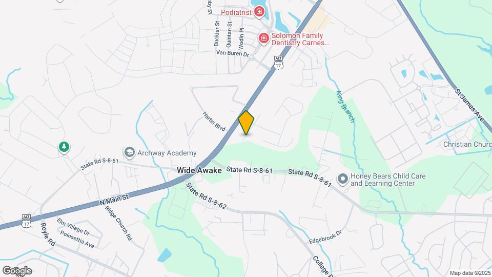 232 S Lamplighter Ln Map and Location Details