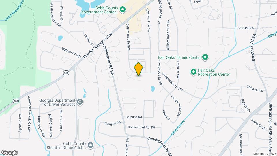 725 Bellemeade Way SW Map and Location Details