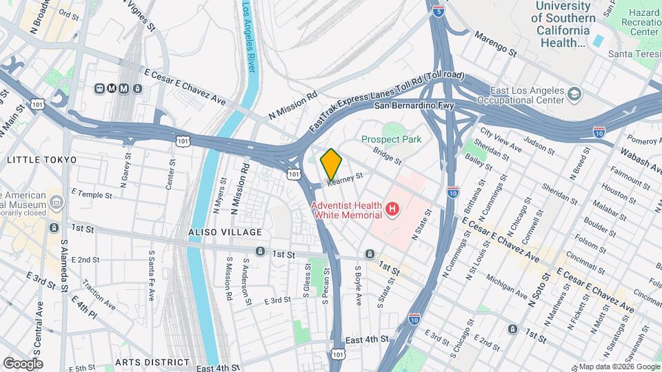 1610 Kearney St Mapa y Detalles de la Ubicación